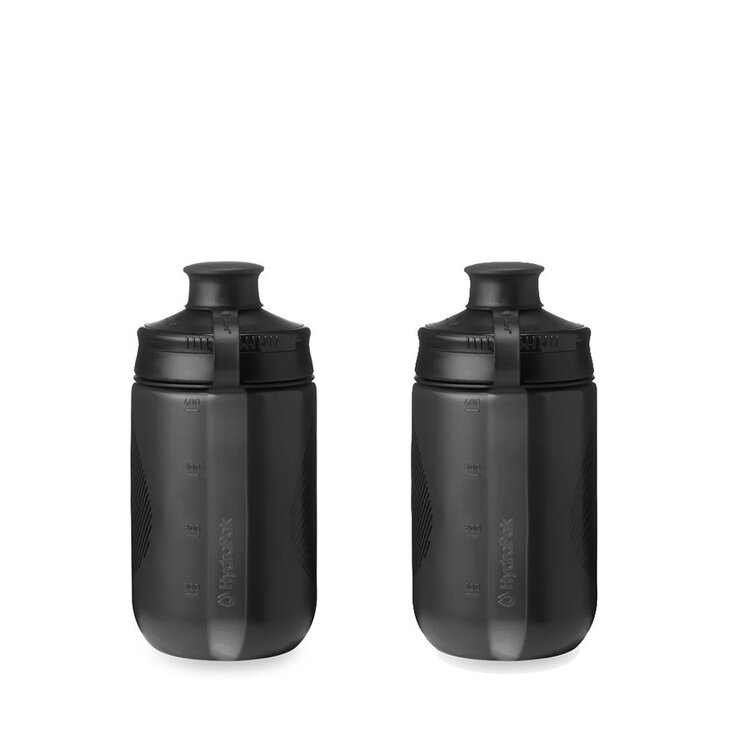 Polar Bottle Polar/Hydrapak, Breakaway Muck Paquet de 2, Bidon, 440ml / 15oz, Anthracite, Ensemble
