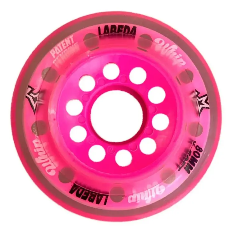 LABEDA LABEDA WHIP X-SOFT PINK ROUE ROLLER HOCKEY