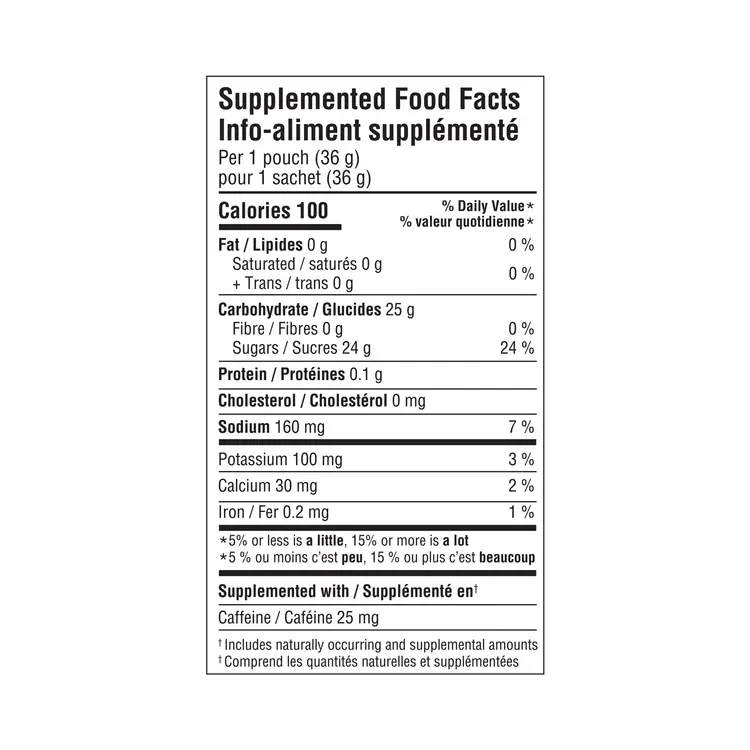 KRONO KRONO GEL ÉNERGÉTIQUE ÉRABLE ET CAFÉ 36G (UNITÉ)