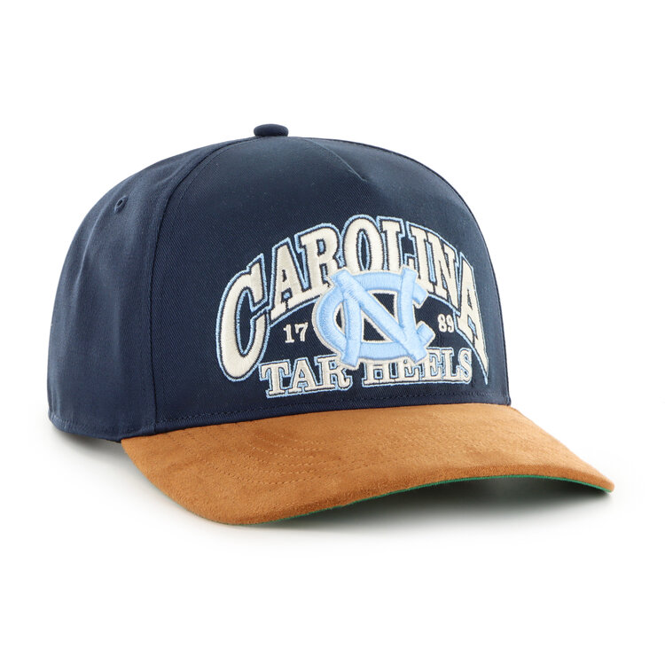 47 brand 47 CASQUETTE HITCH BREAK WOOD SUEDE NCAA TARHEELS NORTH CAROLINA