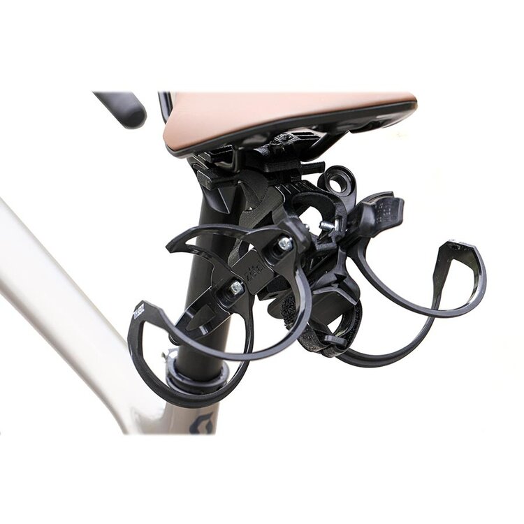 Zefal Zefal, Ensemble porte-bidon tri, Porte-Bidon, Aluminium/Composite, Inclus 2 porte-gourdes (Z2 et Z2i), 180g