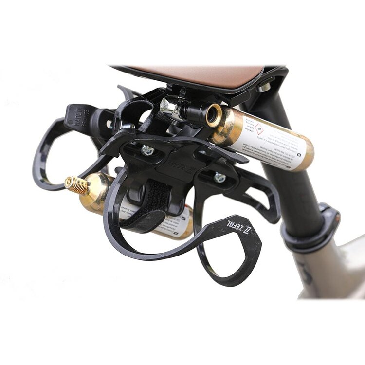 Zefal Zefal, Ensemble porte-bidon tri, Porte-Bidon, Aluminium/Composite, Inclus 2 porte-gourdes (Z2 et Z2i), 180g