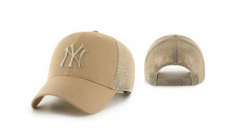 47 brand 47 CASQUETTE BRANSON MVP KHAKI YANKEES DE NEW YORK