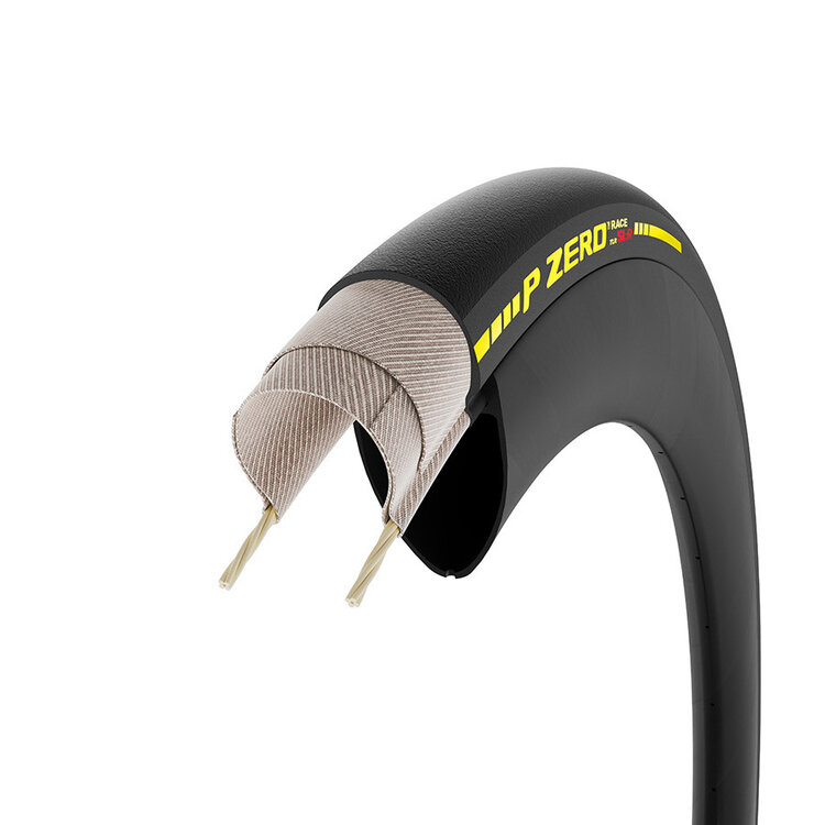 Pirelli Pirelli, P ZERO Race SL-R TLR, Road Tire, 700x28C, Folding, Tubeless Ready, SmartEVO2, LiteCore, PAAS, 120TPI, Black