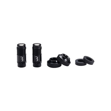 BBB Cycling BBB Cycling, BTI-165 CoreCap, Tubeless Valve, Black,Pair