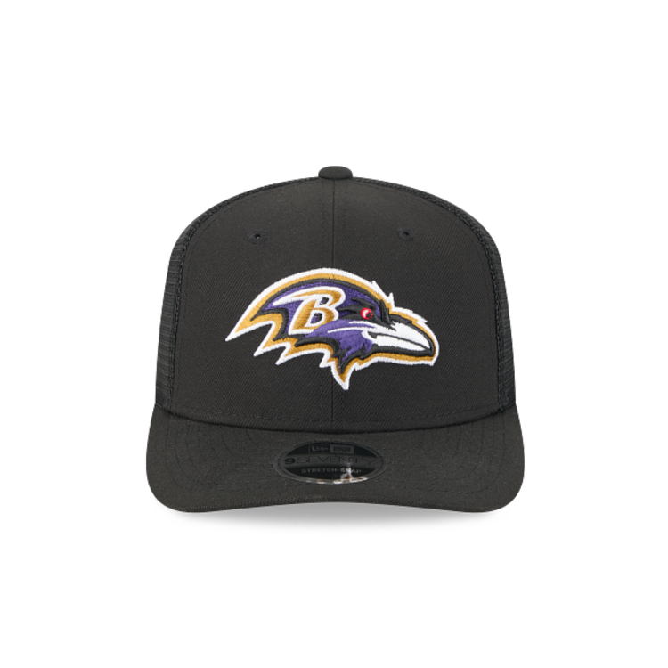 NEW ERA NEW ERA 9SEVENTY TRUCKER SNAPBACK RAVENS DE BALTIMORE