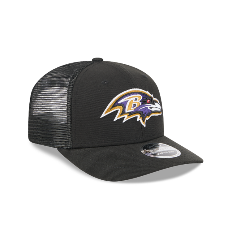 NEW ERA NEW ERA 9SEVENTY TRUCKER SNAPBACK RAVENS DE BALTIMORE