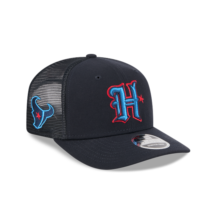 NEW ERA NEW ERA 9SEVENTY TRUCKER SNAPBACK TEXANS DE HOUSTON