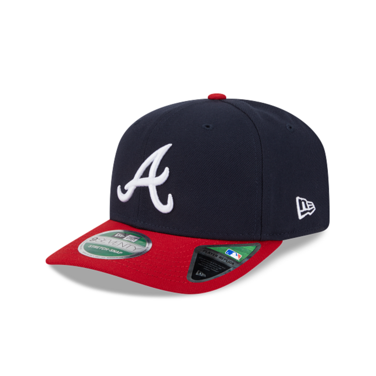 NEW ERA NEW ERA 9SEVENTY PLAYER REPLICA STRETCH-SNAP BRAVES D'ATLANTA