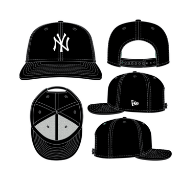 NEW ERA NEW ERA 9SEVENTY STRETCH-SNAP NOIR YANKEES DE NEW YORK