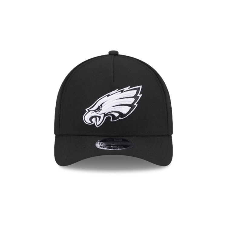 NEW ERA NEW ERA 9FORTY M-CROWN NOIR ET BLANC EAGLES DE PHILADELPHIE