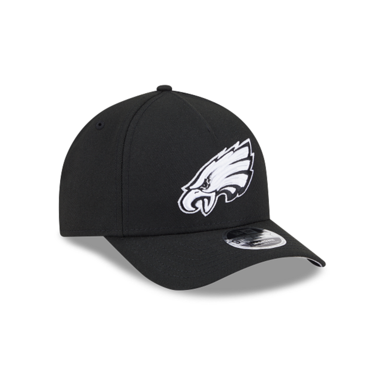 NEW ERA NEW ERA 9FORTY M-CROWN NOIR ET BLANC EAGLES DE PHILADELPHIE