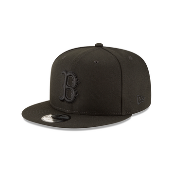 NEW ERA NEW ERA 9FIFTY BLACKOUT BASIC SNAPBACK RED SOX DE BOSTON