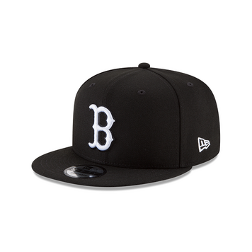 NEW ERA NEW ERA 9FIFTY BASIC SNAPBACK NOIR ET BLANC RED SOX DE BOSTON