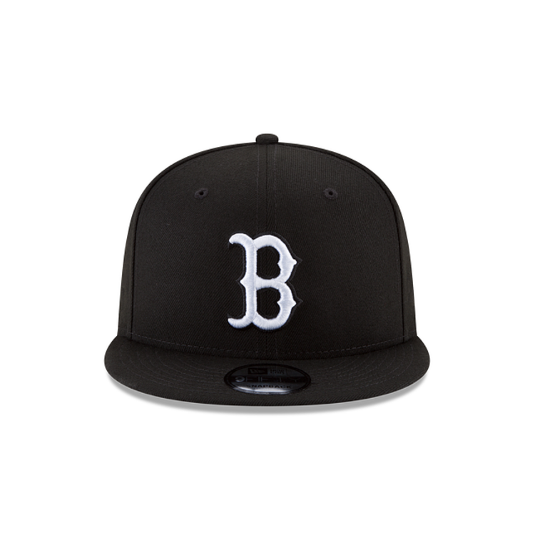 NEW ERA NEW ERA 9FIFTY BASIC SNAPBACK NOIR ET BLANC RED SOX DE BOSTON