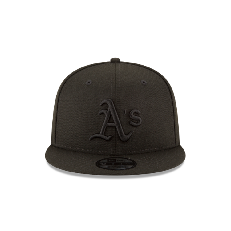 NEW ERA NEW ERA 9FIFTY BASIC SNAPBACK BLACKOUT ATHLETICS D'OAKLAND