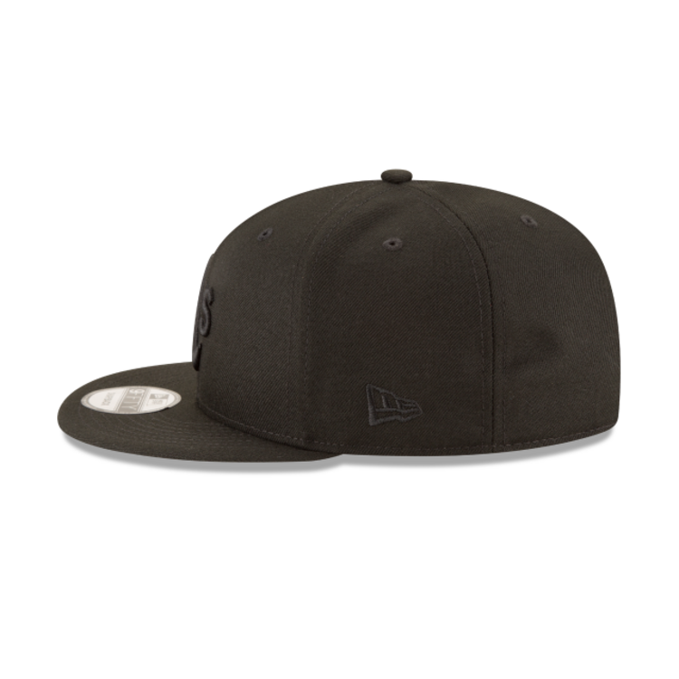 NEW ERA NEW ERA 9FIFTY BASIC SNAPBACK BLACKOUT ATHLETICS D'OAKLAND