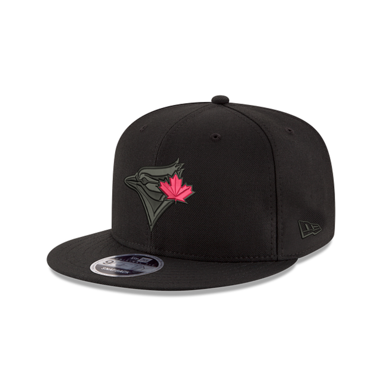 NEW ERA NEW ERA 9FIFTY SNAPBACK NOIR ET ROUGE BLUE JAYS DE TORONTO