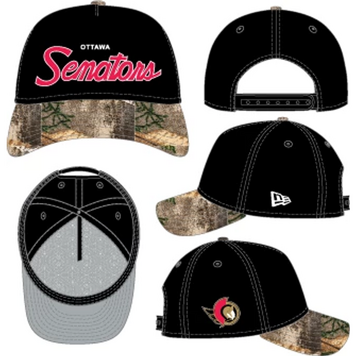 NEW ERA NEW ERA 9FORTY A-FRAM SNAPBACK SCRIPT SÉNATEURS D'OTTAWA