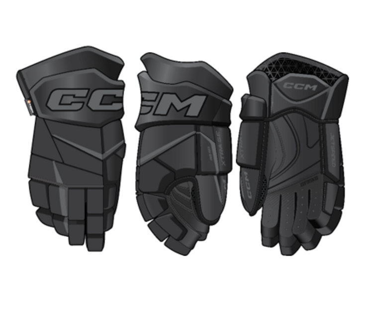CCM Hockey 2025 CCM JETSPEED XTRA SE GANTS DE HOCKEY SENIOR