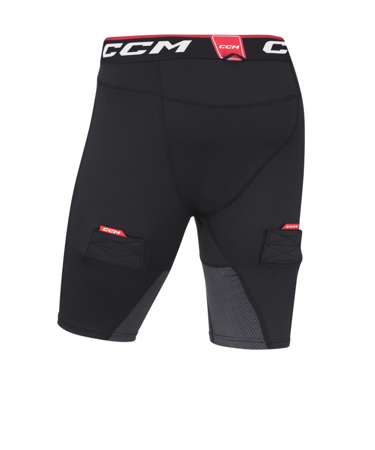 CCM CCM SHORT DE COMPRESSION AVEC COQUILLE JUNIOR