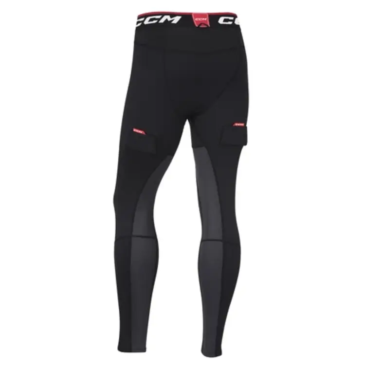 CCM Hockey CCM PANTALON DE COMPRESSION AVEC COQUILLE JUNIOR