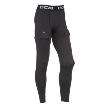 CCM Hockey (Canada) 2026 CCM PANTALON DE COMPRESSION AVEC COQUILLE ADULTE