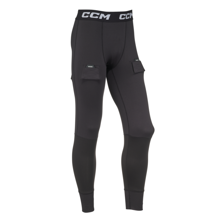 CCM Hockey (Canada) 2026 CCM PANTALON DE COMPRESSION AVEC COQUILLE ADULTE