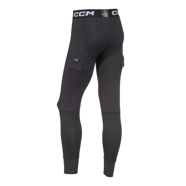 CCM Hockey (Canada) 2026 CCM PANTALON DE COMPRESSION AVEC COQUILLE ADULTE