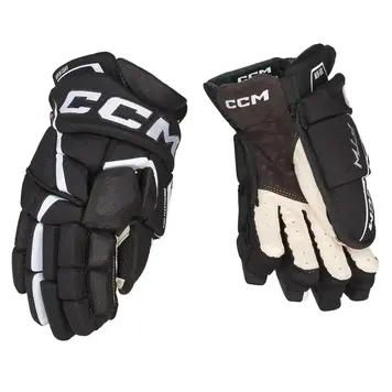 CCM Hockey CCM FTW GANTS DE HOCKEY FEMMES SENIOR NOIR ET BLANC