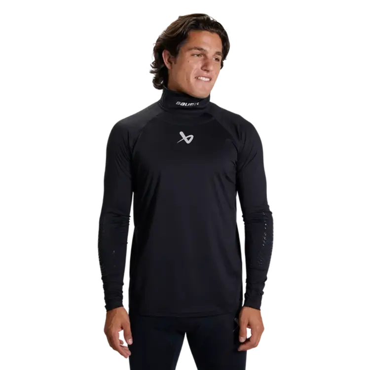 Bauer Hockey - Canada S22 BAUER CHANDAIL DE SOUS-VETEMENT AVEC PROTEGE-COU ENFANT