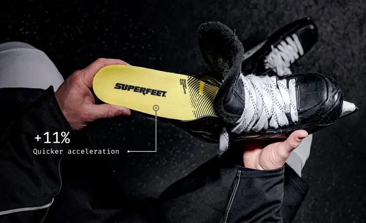 SUPERFEET SUPERFEET SEMELLE POUR PATIN DE HOCKEY PLAYMAKER PLUS