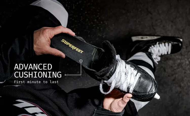 SUPERFEET SUPERFEET PLAYMAKER SEMELLE POUR PATIN DE HOCKEY