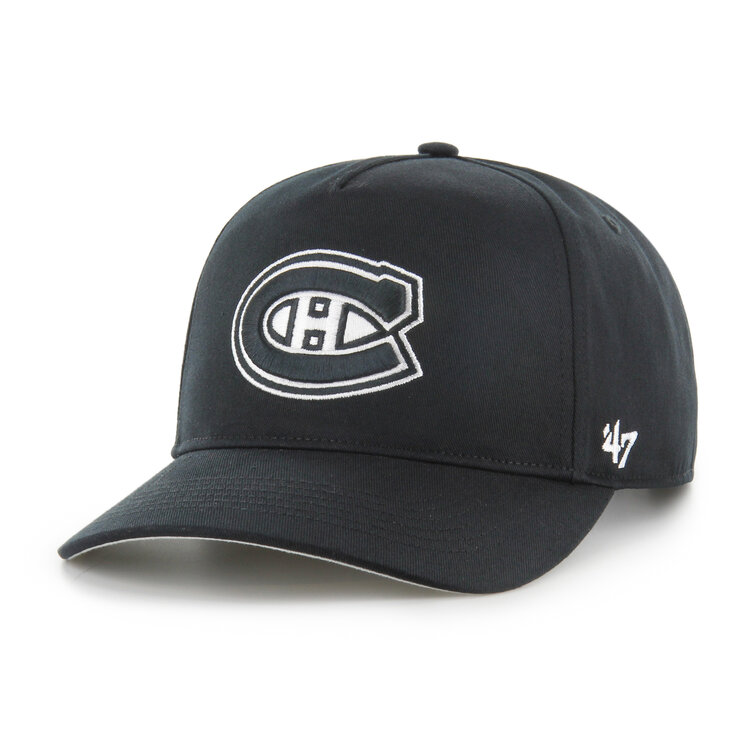 47 brand 47 CASQUETTE HITCH SURE SHOT NOIR ET BLANC CANADIENS DE MONTREAL