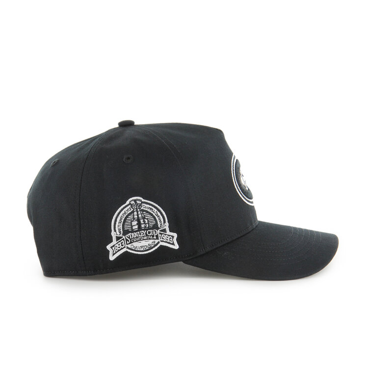 47 brand 47 CASQUETTE HITCH SURE SHOT NOIR ET BLANC CANADIENS DE MONTREAL
