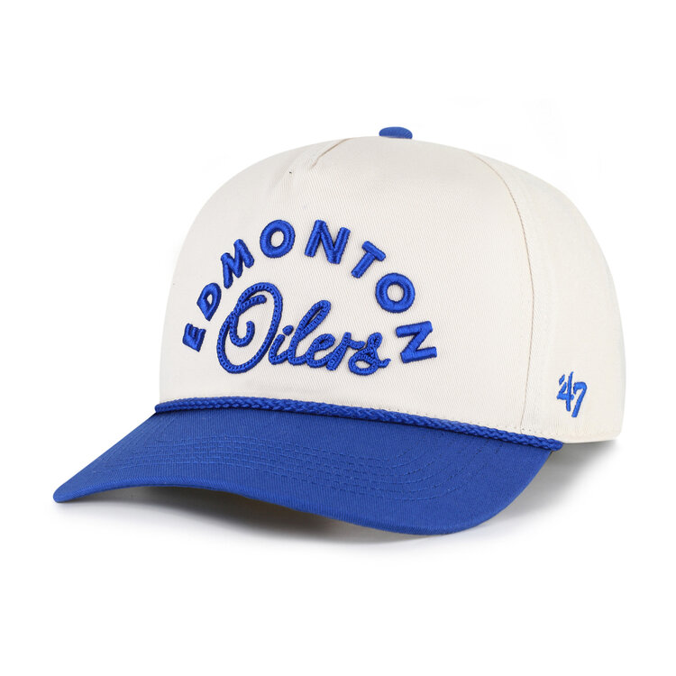 47 brand 47 CASQUETTE HITCH ROPE SCRIPT OILERS D'EDMONTON