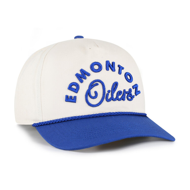 47 brand 47 CASQUETTE HITCH ROPE SCRIPT OILERS D'EDMONTON