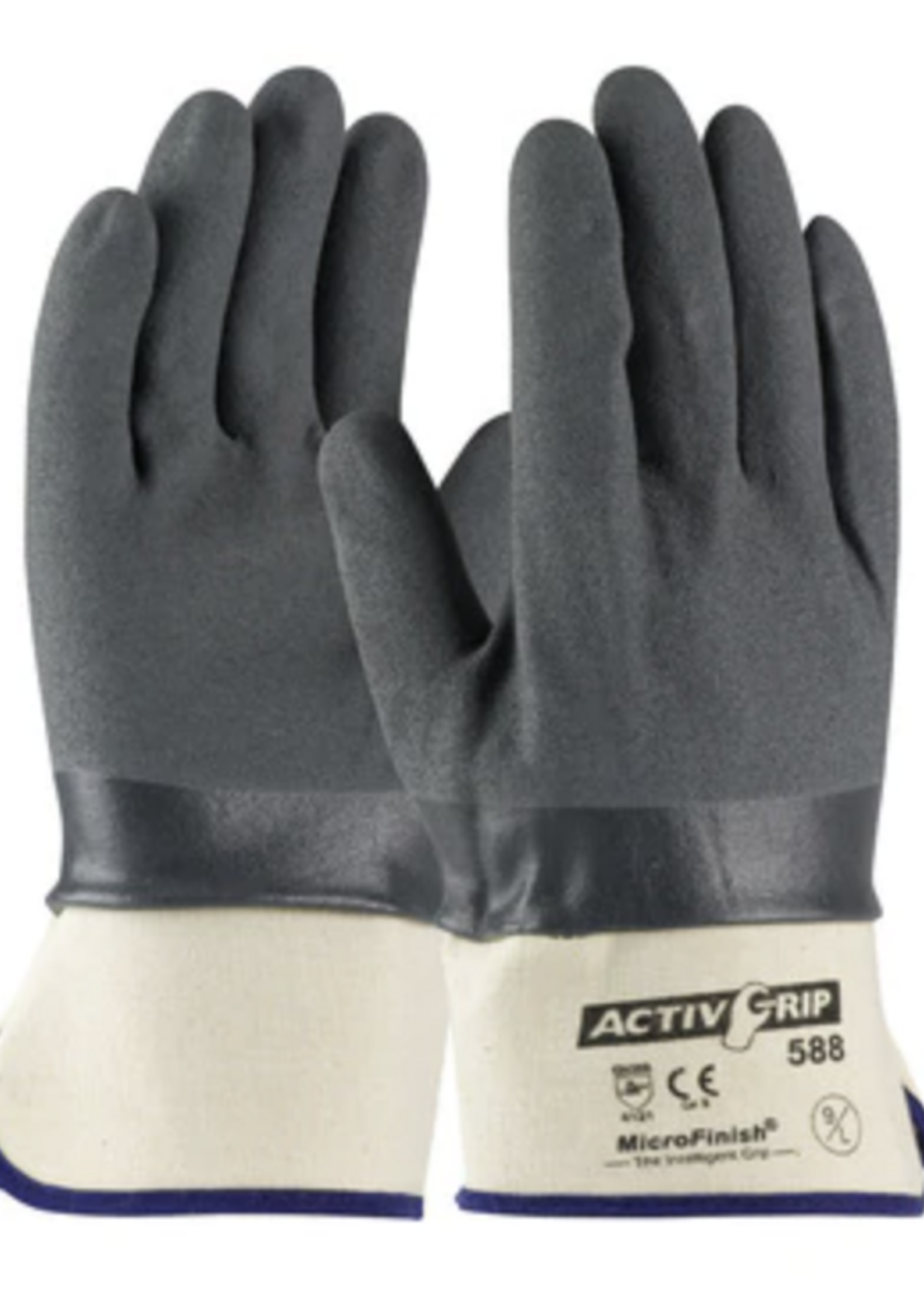 Nitrile Coated Glove with Microfinish Grip