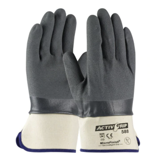 Nitrile Coated Glove with Microfinish Grip
