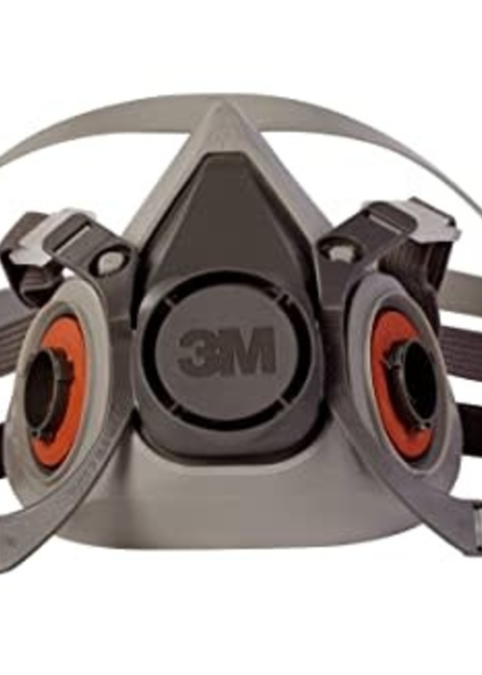 3M (1320) 3M Half Facepiece, Medium 6200 Gry Medium