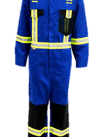 Armour Ready Armour Ready 9oz Striped Coverall Royal  - 50R 50R