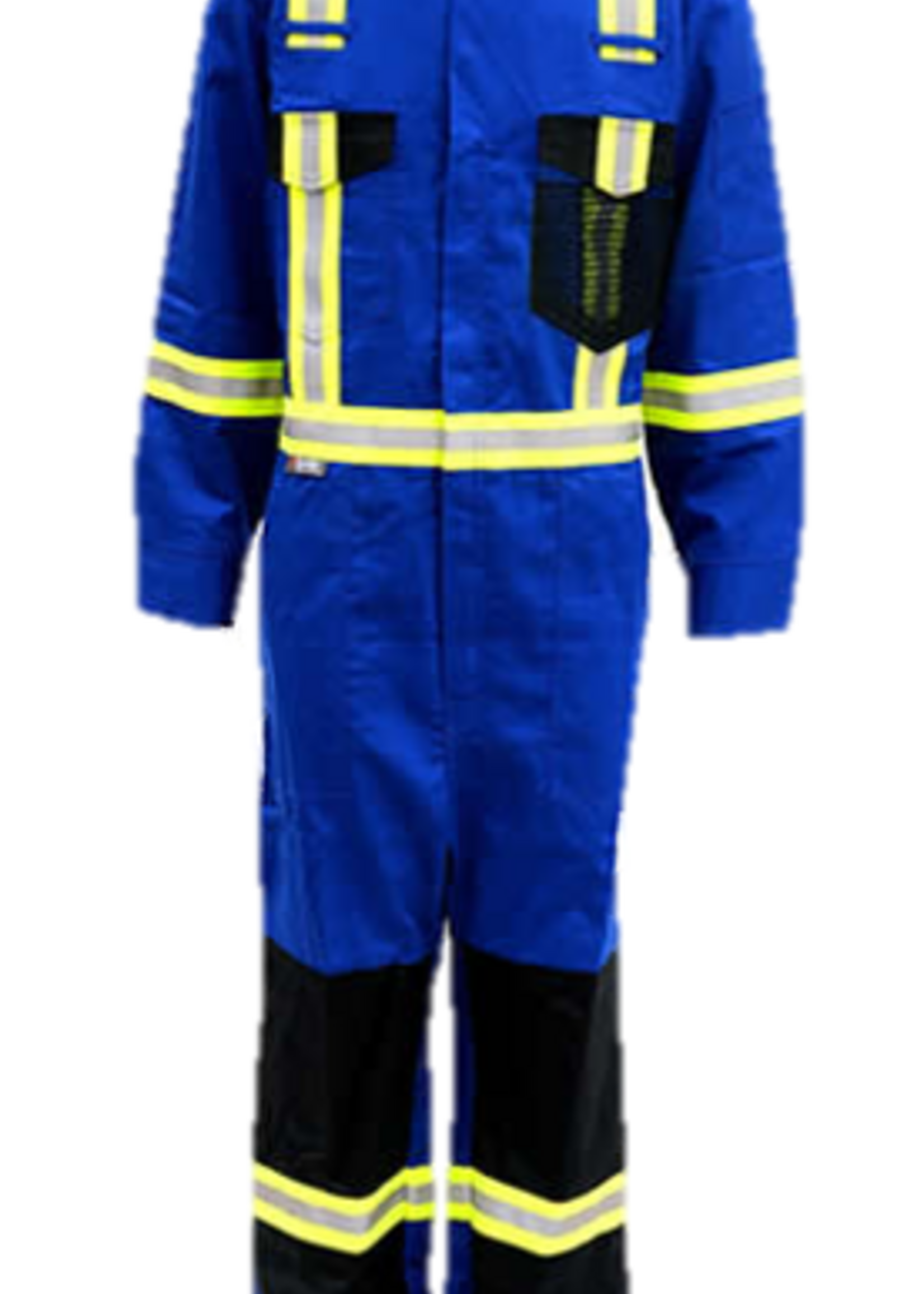 Armour Ready (1534) Armour Ready 9oz Striped Coverall Royal Blue - 50R 50R