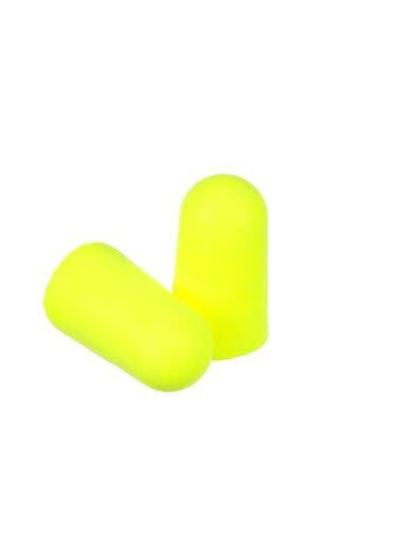 3M (1039) E-A-Rsoft Yellow Neon Earplugs--Box 200 bags Yel