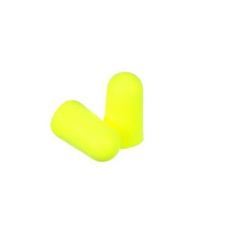 3M E-A-Rsoft Yellow Neon Earplugs--Box 200 bags