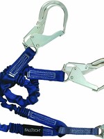 Fall Tech (1335) Fall Tech 3' Shock Absorbing Lanyard, 2 Snap Hooks