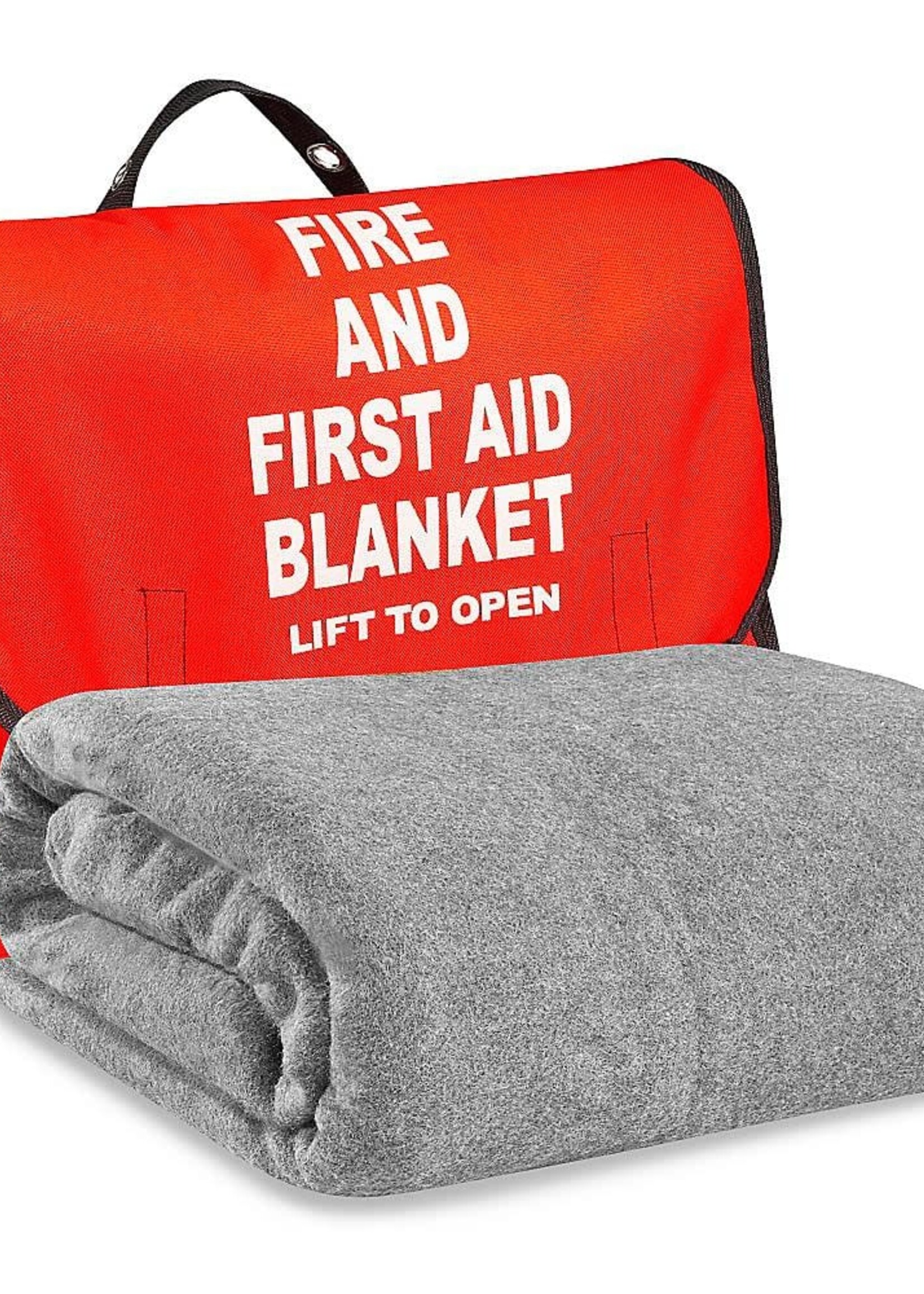 (1456) Fire Blanket in Case