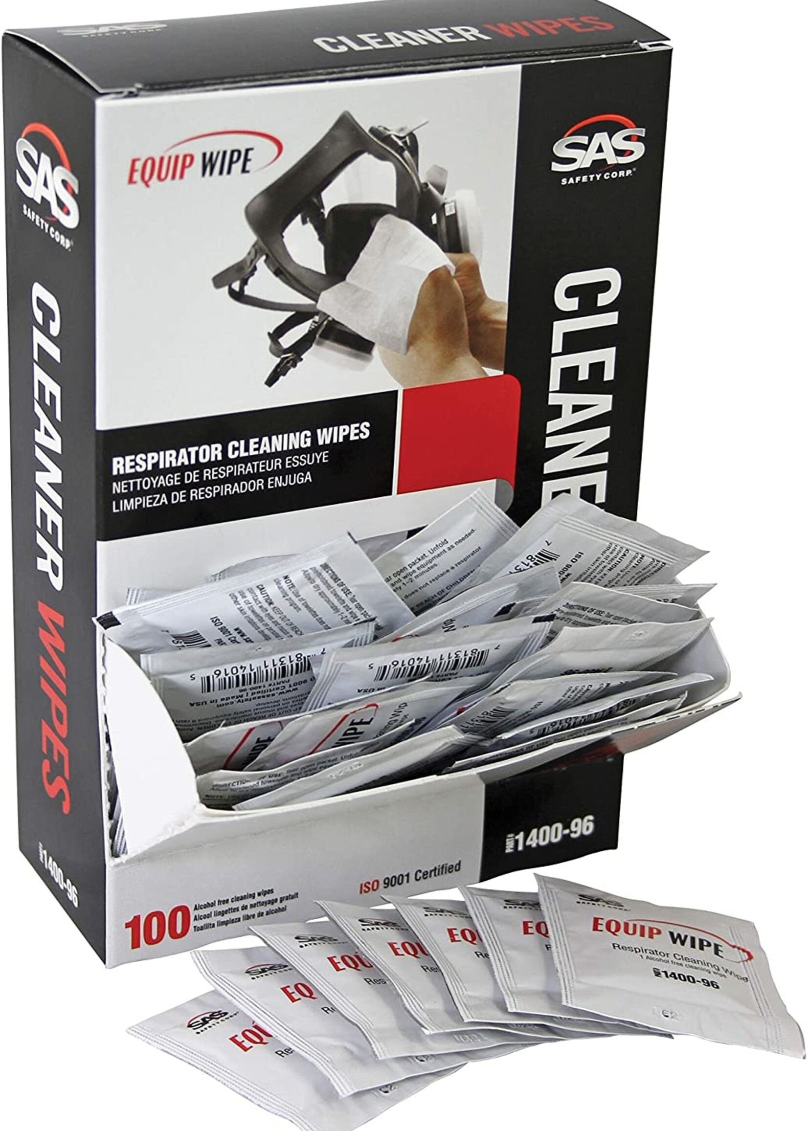 (1367) Mask Cleaning Wipes, Non-Alcohol 100-bx