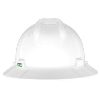 MSA MSA V-Guard White Hard Hat