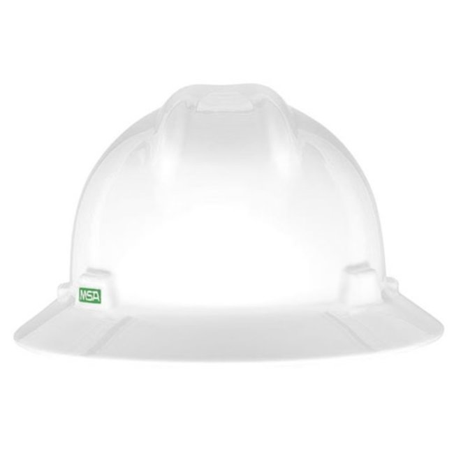 MSA (1108) MSA V-Guard White Hard Hat Wht