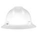 MSA MSA V-Guard White Hard Hat